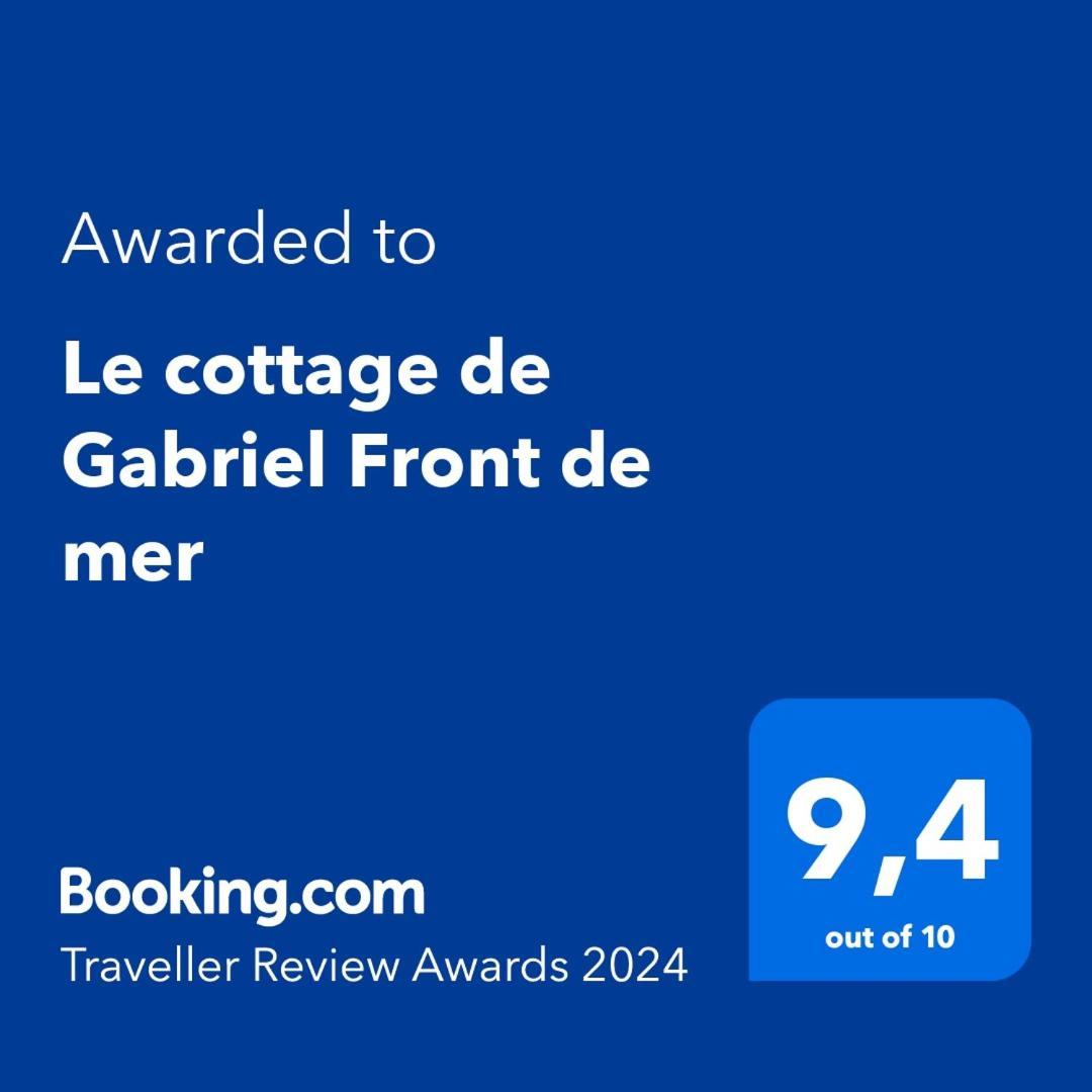 Le Cottage De Gabriel Front De Mer Villers-sur-Mer Exteriör bild
